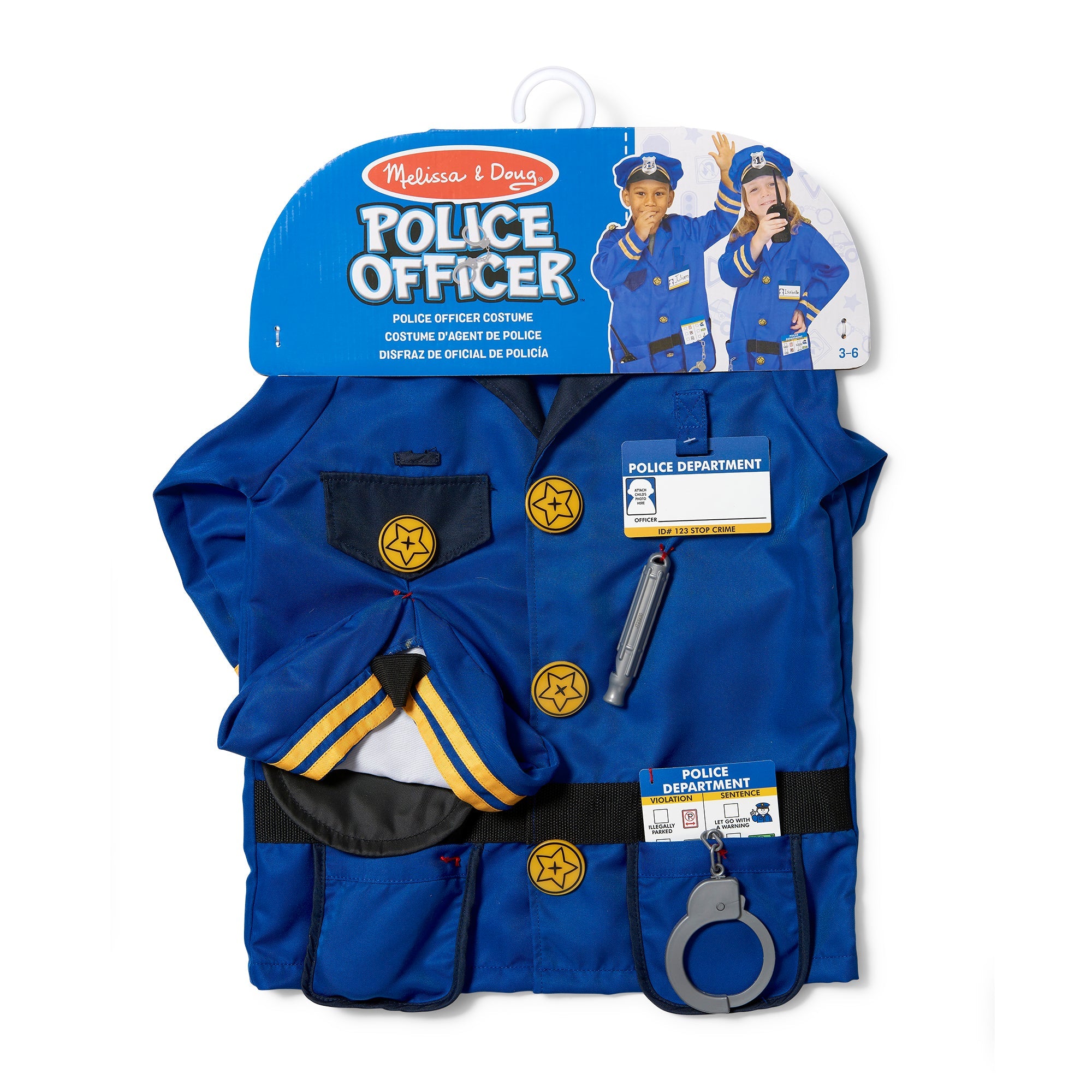 Melissa and Doug Police Officer Role Play Set - Premium for Kids in Qatar | Toysaro.com